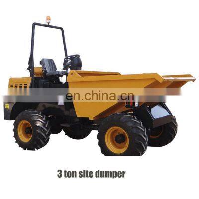 3 ton Hydraulic 4x4 small wheel truck Mini Dumper for sale