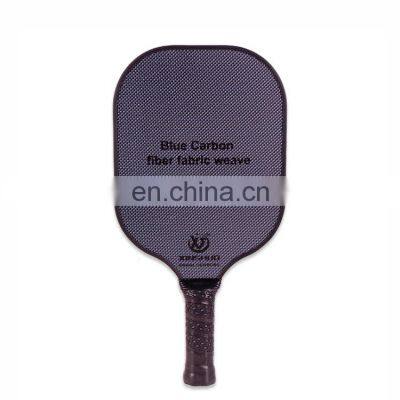 OEM customized 3K color cloth padle racket PP honeycomb carbon face Pickleball paddle