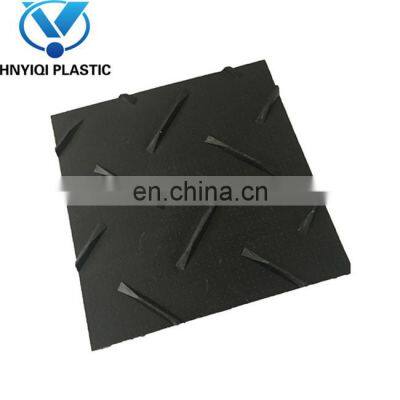 Corrugate hdpe ground mats crane access mats crane mats for heavy crane