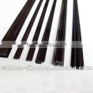 1mm-16mm*1000mm carbon fiber strips carbon composite rods CF rods sticks