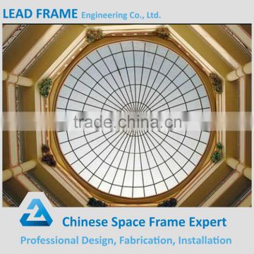 Good display and good migratory steel structure dome atrium roof