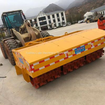XCMG ZL50GN wheel loader road cleaning sweeper angle sweeper for wheel loader