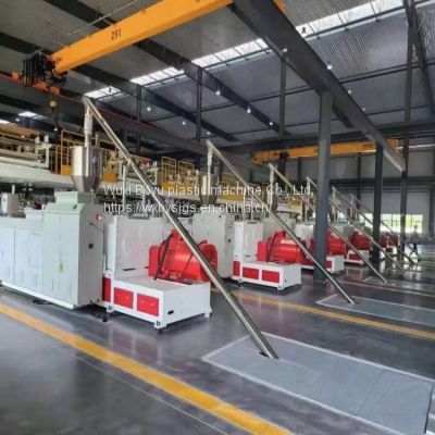 110 type SPC floor extrusion production line mechanical equipment