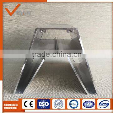 Based on drawings aluminium extruded profile for industrial