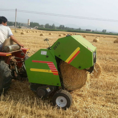 small tractor mounted grass baler round hay baler