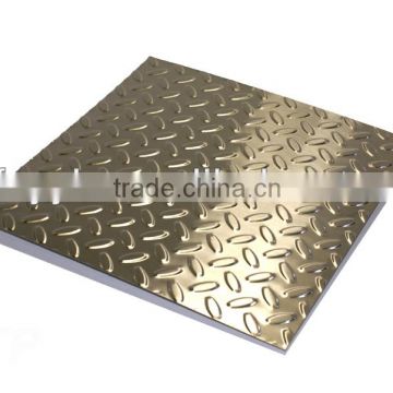 gold color stamping finish stainless steel sheet