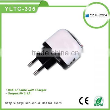 Factory price wall mount cell phone charger for mobile phone