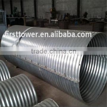 Large diameter thick wall culvert pipe used for road highway construction