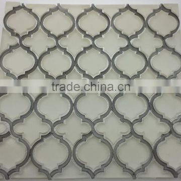 accurate water jet glass cutting Stone texture color tile mix(wj9)