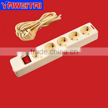 PP extension socket with switch