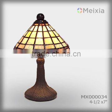 MX000034 whole tiffany style table lamp modern stained glass lamp shade