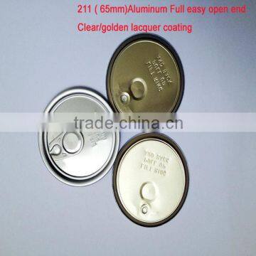 211( 65MM) ALUMINUM FULL CAP