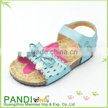 Latest fashion style soft cork sandals children for Arabia