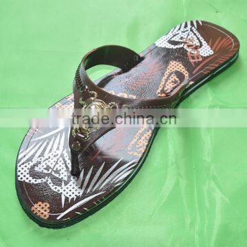 Newest design rubber flip flops for children