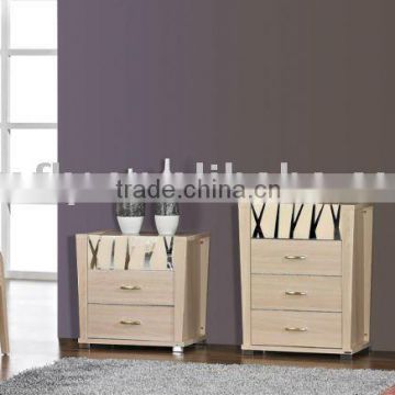 Wooden tall chests of drawers