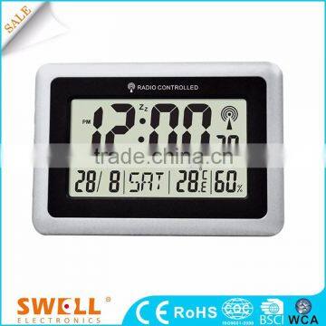 fancy digital crazy alarm clock , large number digital clock wall