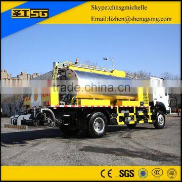 Low fuel consumption automatic asphalt distributor,China good brand