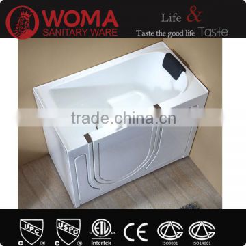 2016 Hot Sale walk in tub Made In China tubs for elder People Q372