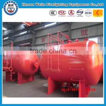 Fire fighting proportion foam concentrate storage tank