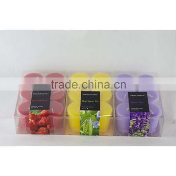 scented colored 44g votive candle