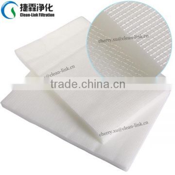 2014 New top quality supplies useful medium synthetic fiber Ceiling Filter for s[ray booth