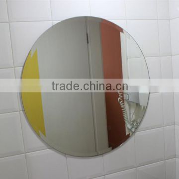 8mm Oval Shaped Beveled Aluminum Mirror For Hotal Bathroom