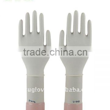 9'' , 4.5mil White Nitrile Examination Glove, Powder-Free