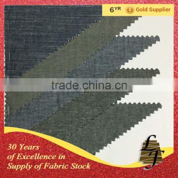 stock yarn dyed cotton oxford shirtting fabric P6377-A16072315