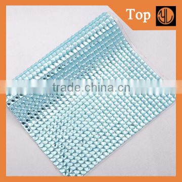 China most popular shinely look wholesale glass rhinestone mesh