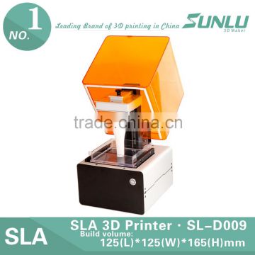 High resolution SLA 3D Printer, easy to carry for 3d printer machine SLA