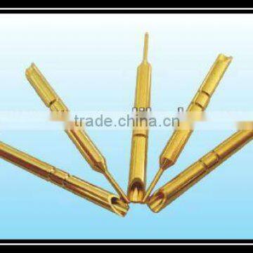 Contact clip Berllium copper/Gold flash machine pins
