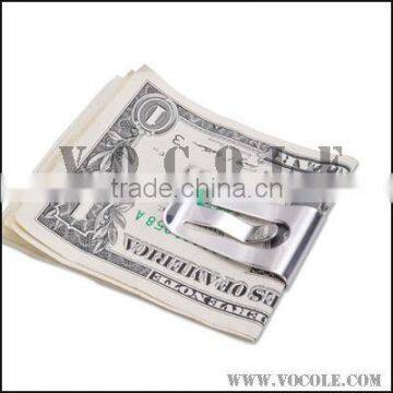 high level classic stainless steel blank money clips