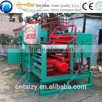 hydraulic removable Baler bagging Machine from sawdust