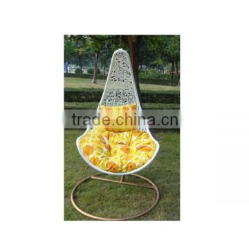resin wicker outdoor hanging lounge chair