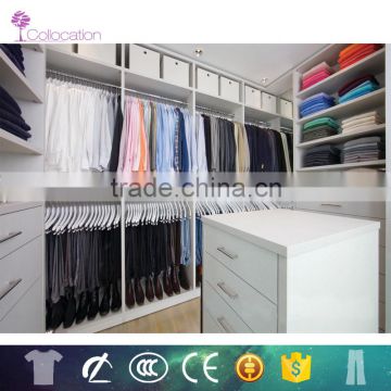 Euro White Matte Lacquer customized cabinet wardrobe bedroom