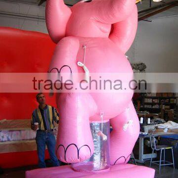 large inflatable elephant