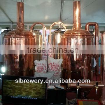 red copper 7bbl beer brewing equipment