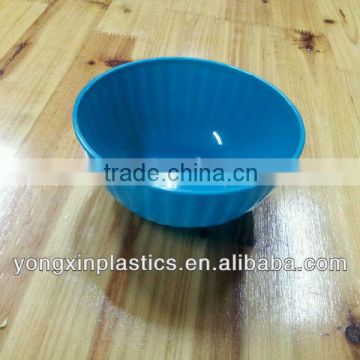 four sets round disposable plastic salad bowl with lid