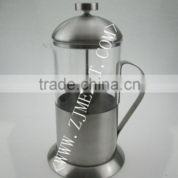 High quality metal french press/coffee plunger