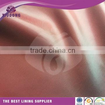 shaoxing polyester viscose plain lining fabric for garment/suit