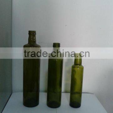 wholesales 250ml olive oil glass bottles for round and square shape made in China