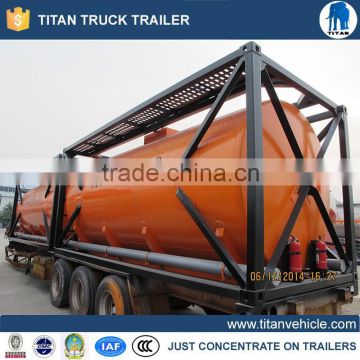 40ft iso tank container diesel 10000L for sale