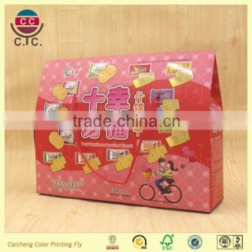 High quality rope handle cardboard paper candy bag