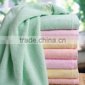 Bamboo fiber jacquard showering towels
