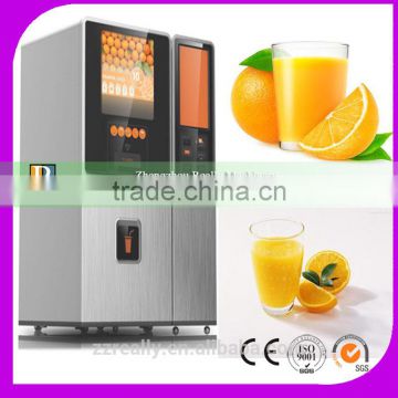coin operated orange juicer vending machine