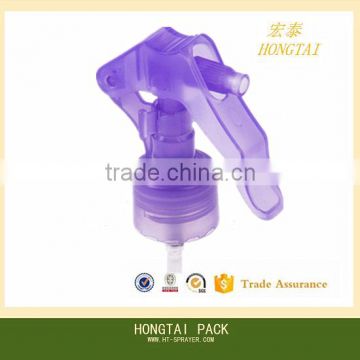 Top quality 24/410 mini triger sprayer non-spill plastic trigger sprayer for cleaning