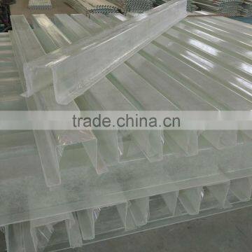 other plastic building material FRP/GRP rain gutter