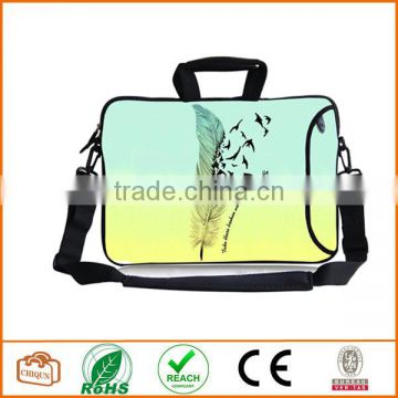 13-Inch Take These Broken Wing and Learn To Fly Waterproof Neoprene Laptop Sleeve Case Bag Handbag with Extra Side Pocket