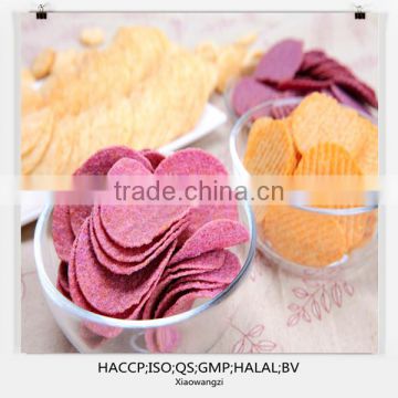 Attractive tasty potato chips