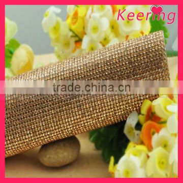 decorative diamond crystal mesh for bags WRT-013